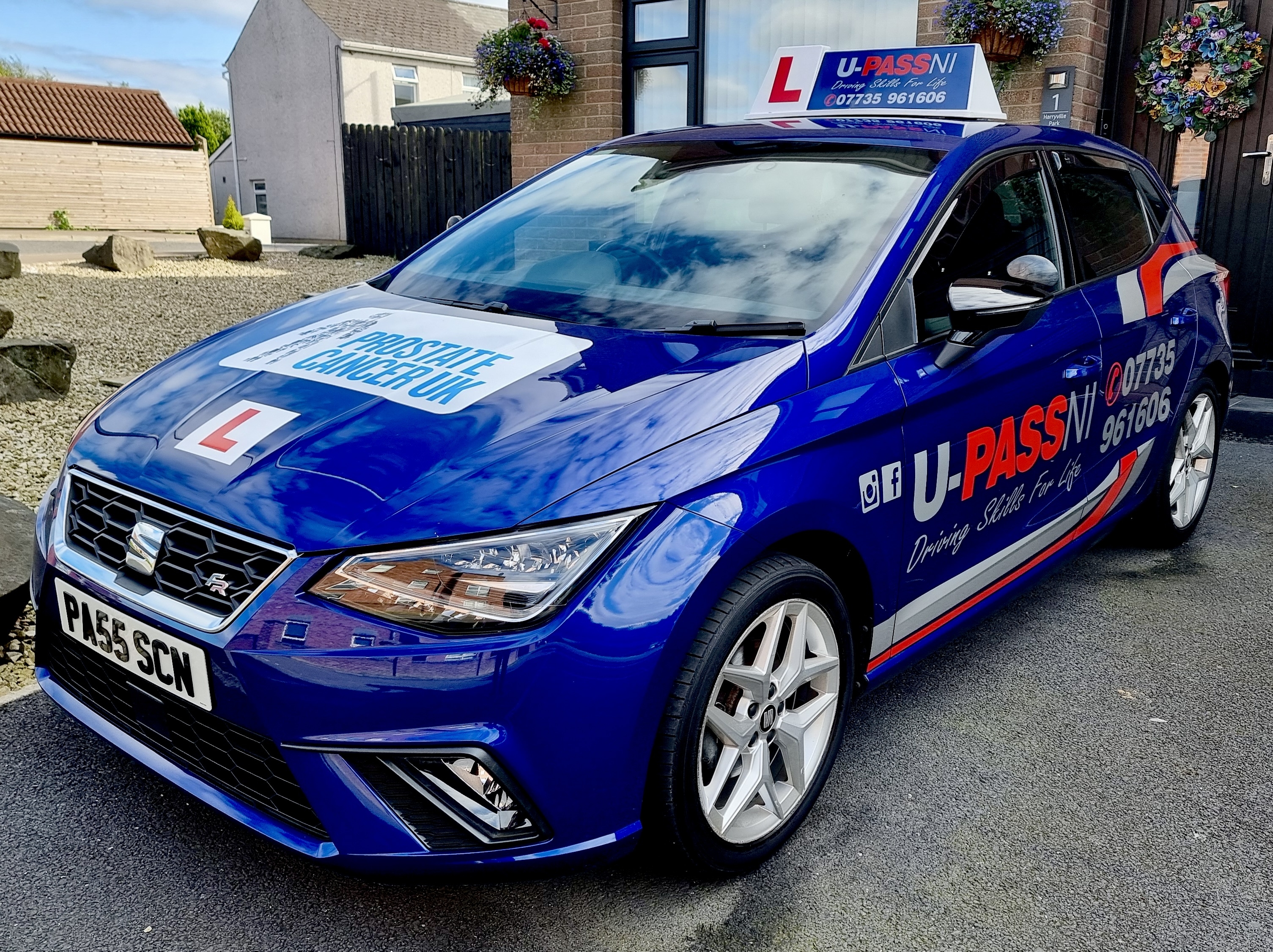 Driving lessons Lisburn and Hillsborough areas with U-passni